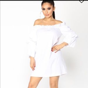 Off shoulder dress